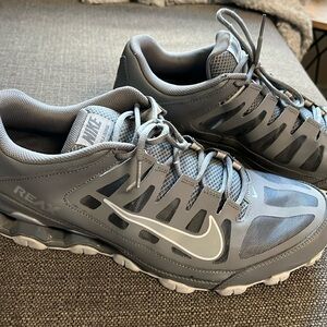 Nike Training Reax 8 TR Mesh Grey Athletic Shoe 621716-010 Men’s Size 13